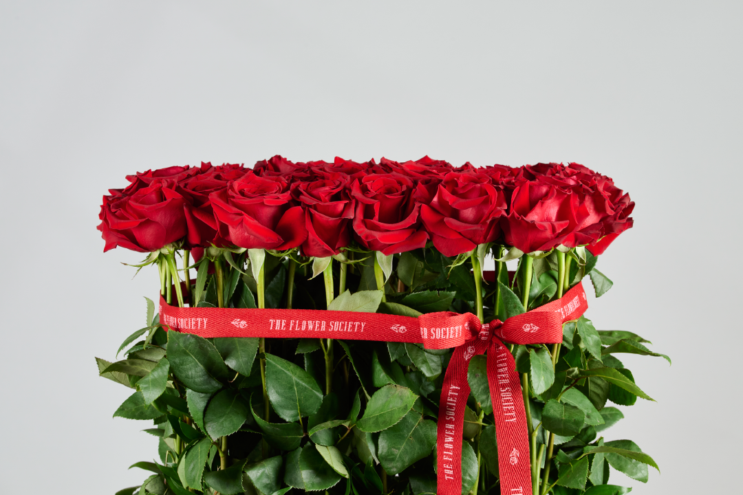 LA GRANDE BOITE DE ROSES (RED ROSES)