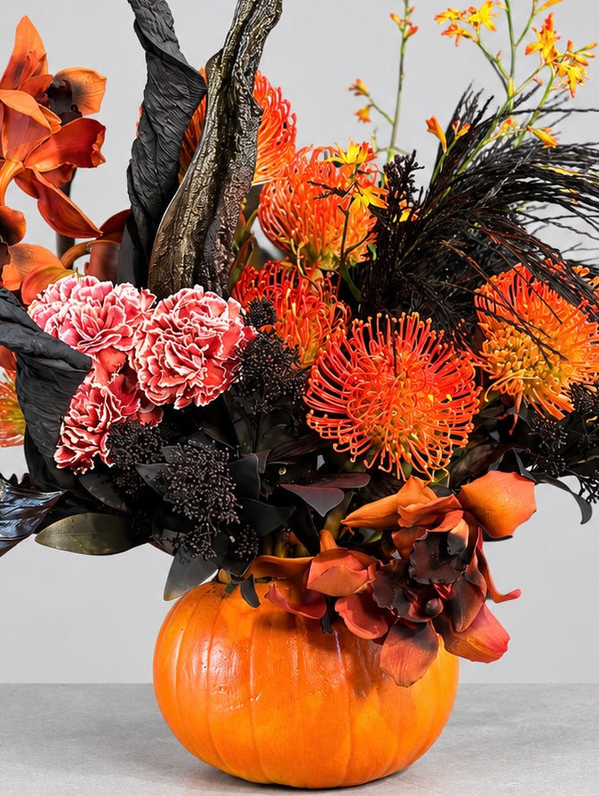 HALLOWEEN ORANGE BLACK